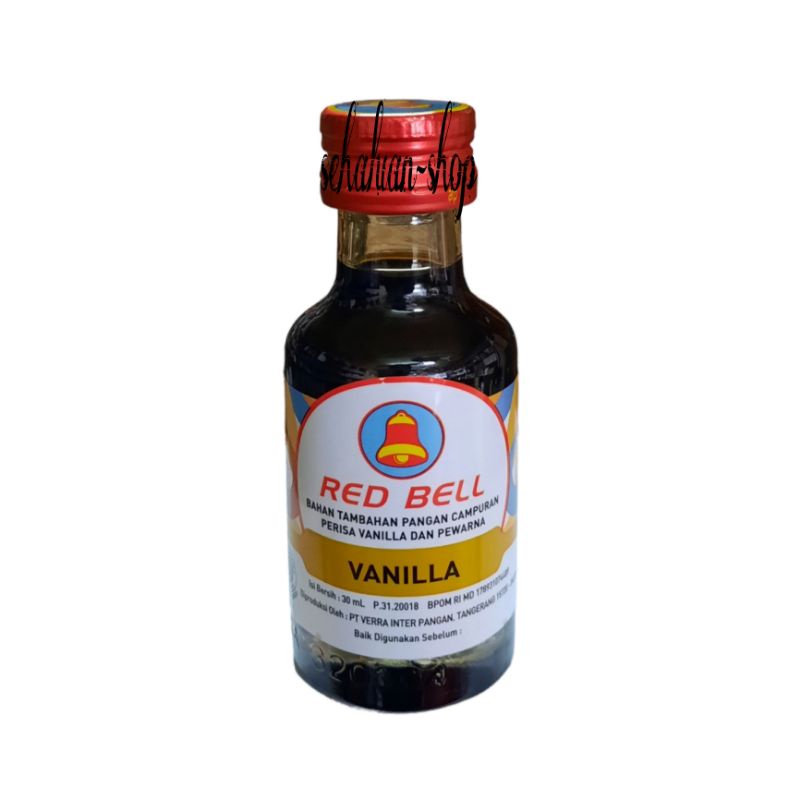 

red bell perisa vanilla cair 30ml / vanila essence