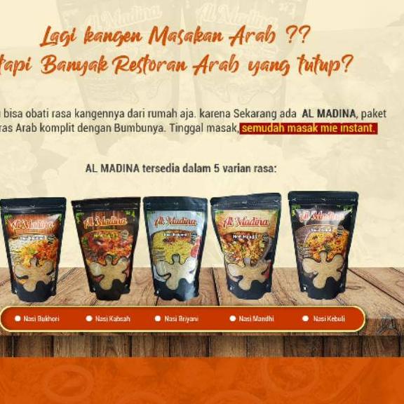 

れ BERAS BASMATI + BUMBU NASI KEBULI , BRIYANI , MANDHI , BUKHORI, KABSAH MERK ALMADINA KHAS ARAB NEW PRODUCT 3985 ⁂