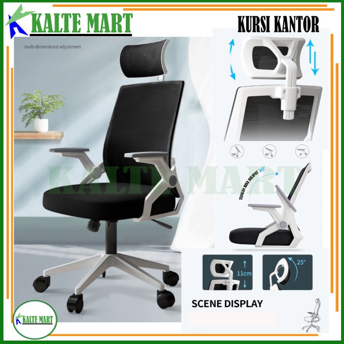 Furniture Kursi Kantor Minimalis Korean Style Kursi Kerja Kursi Belajar Kursi