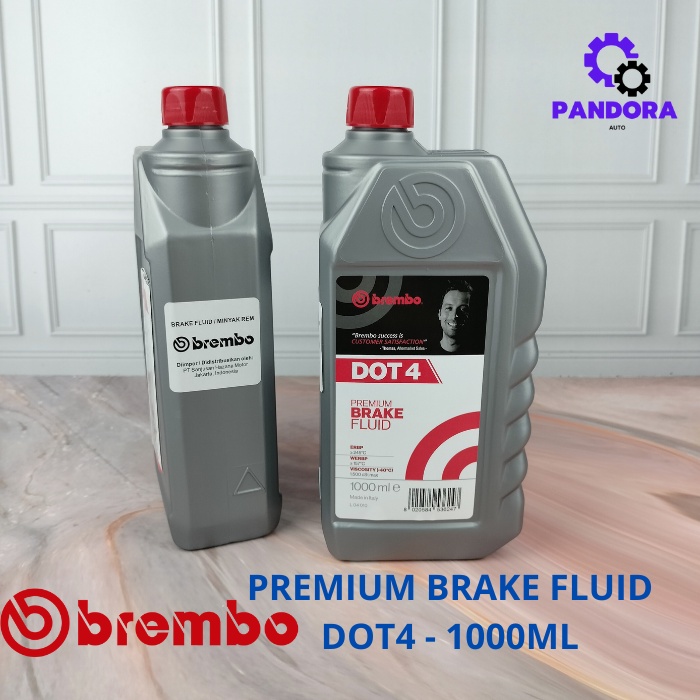 Minyak Rem Brembo DOT 4 Brake Fluid 1000ml