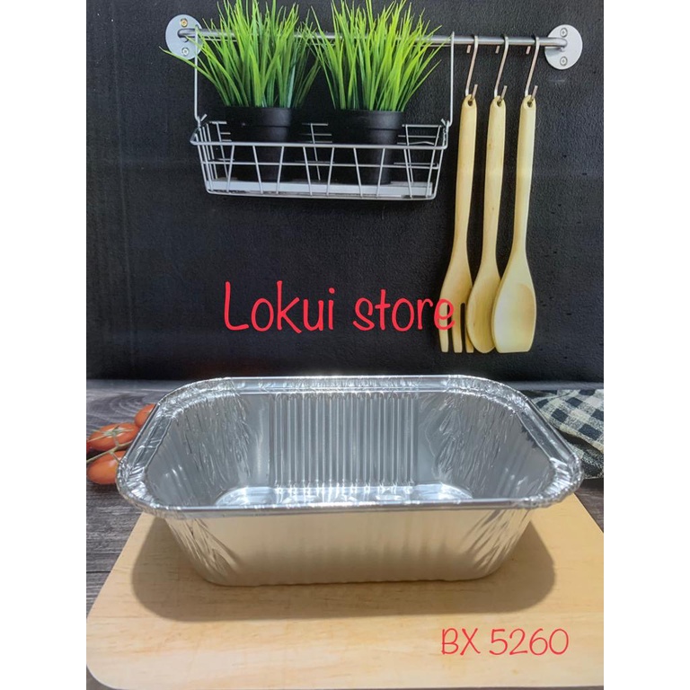 ALUMINIUM TRAY BX-5260 OX-5260 - WADAH ALUMINIUM FOIL TRAY BX5260