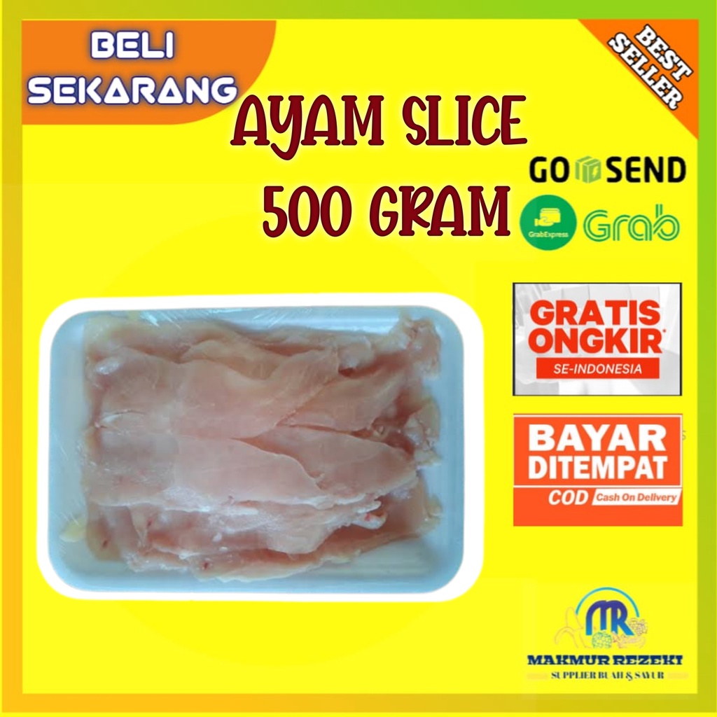 

SLICE DADA AYAM IRIS TIPIS 500 GRAM