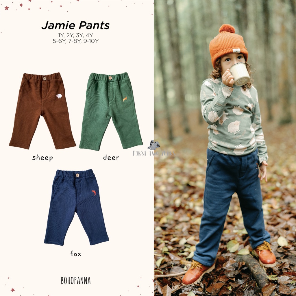 Bohopanna - Jamie Pants / Celana Panjang Anak Unisex