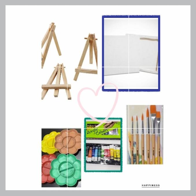 

PAKET MURAH! Kanvas Lukis 20x30