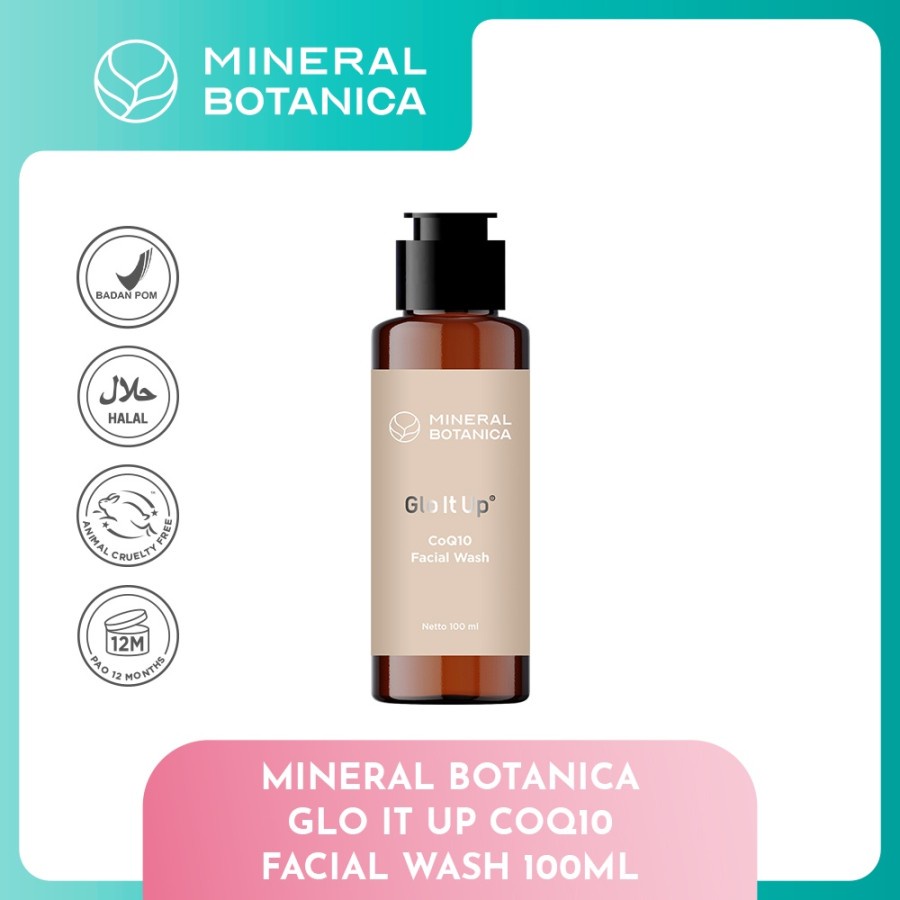 Mineral Botanica Glo It Up Series - Face Wash, Hydrating Toner, Face Serum &amp; Face Moisturizer