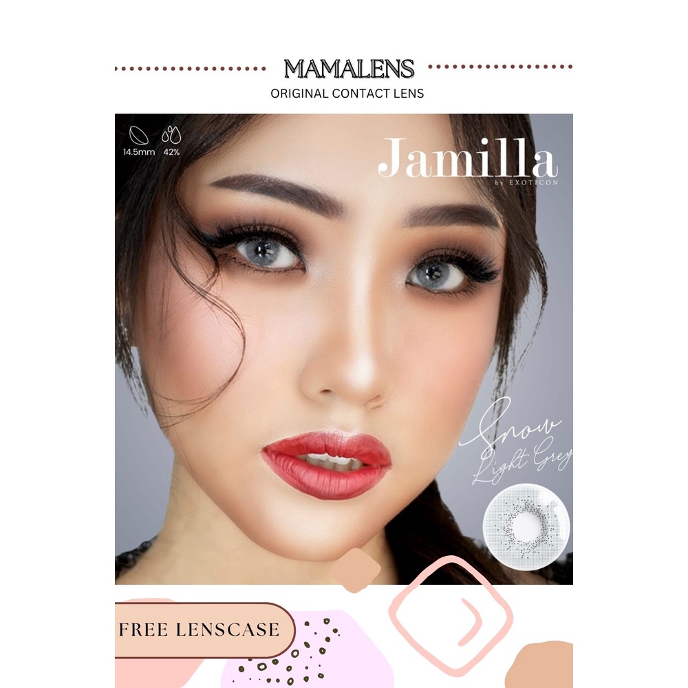 SOFTLENS X2 JAMILLA MINUS -3.25 SD -6.00 FREE LENSCASE | DIA 14.5MM - MAMALENS