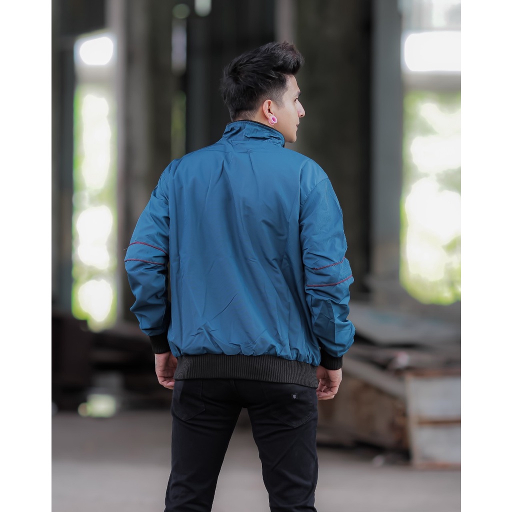 Jaket horington taslan anti air original GHUBITS / Jaket BB / Jaket Bomber Pria