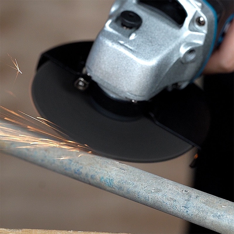 Mesin Angle Grinder Cutter Cordless Grinding Machine - WS-J7 - Black