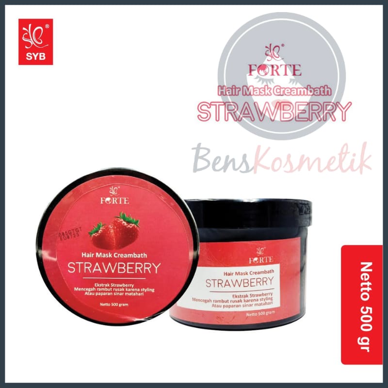 STRAWBERY HAIR MASK CREAMBATH SYB