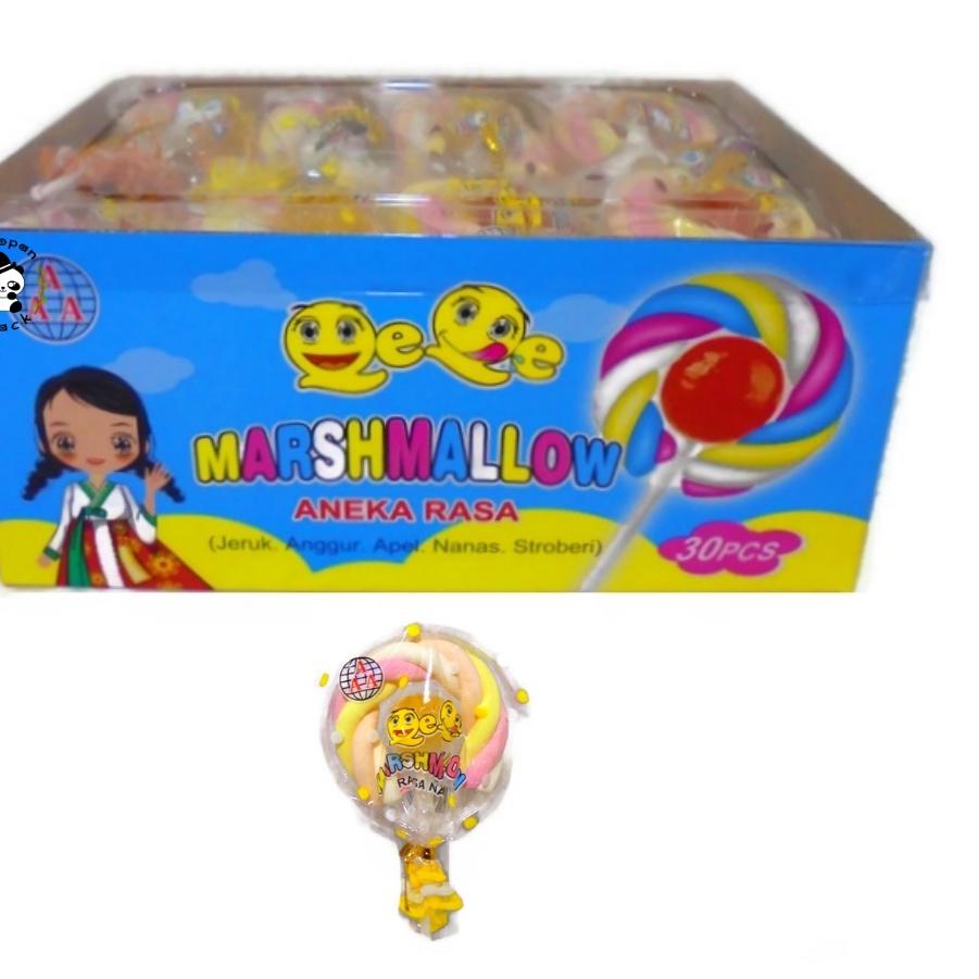 

SALE!!Permen Marshmallow Lollipop Box isi 30 pcs|RA4