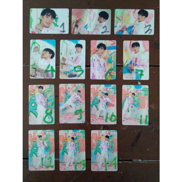 [Baca Deskripsi] PC Mingyu Seventeen FTS Carver booklet photocard satuan eceran sharing