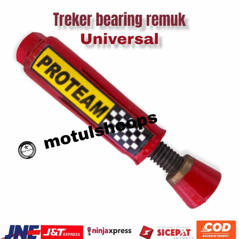 treker pencabut bearing remuk atau pecah