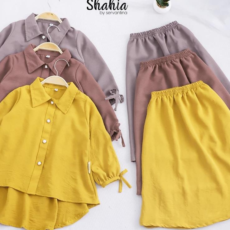 Harga Bersahabat SHAHIA - Kalisa Oneset Setelan Rok