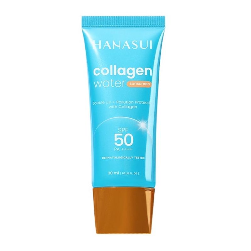 Hanasui Collagen Water Sunscreen SPF 50 PA++++ 30ml~Suncreen Hanasui Original 100%