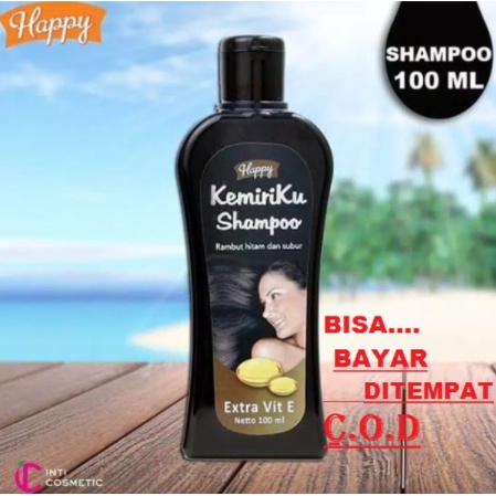 [SHAMPO] PENGHITAM RAMBUT , HAPPY KEMIRIKU SHAMPOO / SAMPO / Shampo kemiri happy ORIGINAL SHAMPO KEM