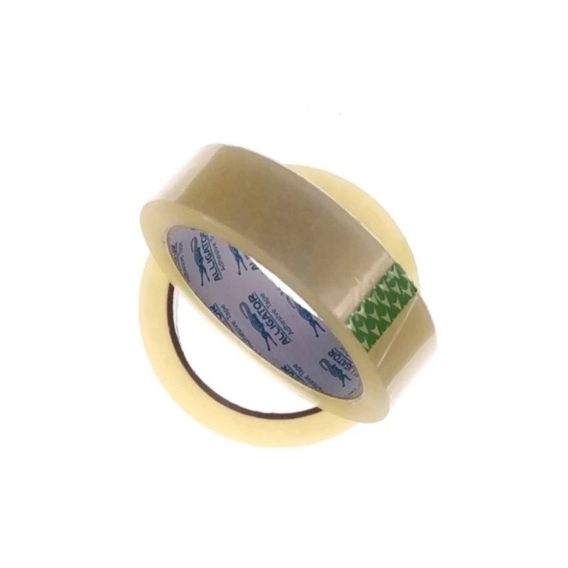 

Alligator Lakban bening / isolasi bening 24 x 72 yard