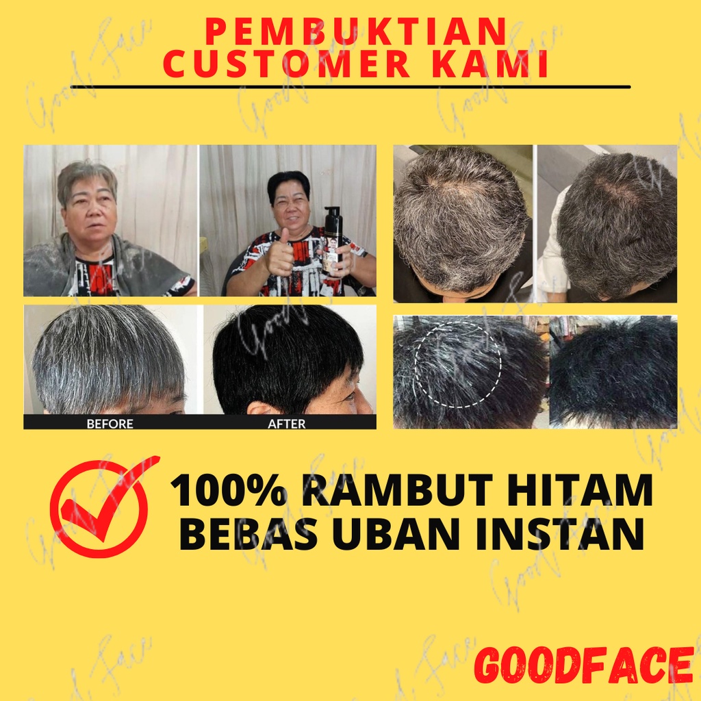 SHAMPOO PENGHITAM UBAN CULTUSIA SHAMPOO 160ML ORIGINAL BLACK TREATMENT RAMBUT