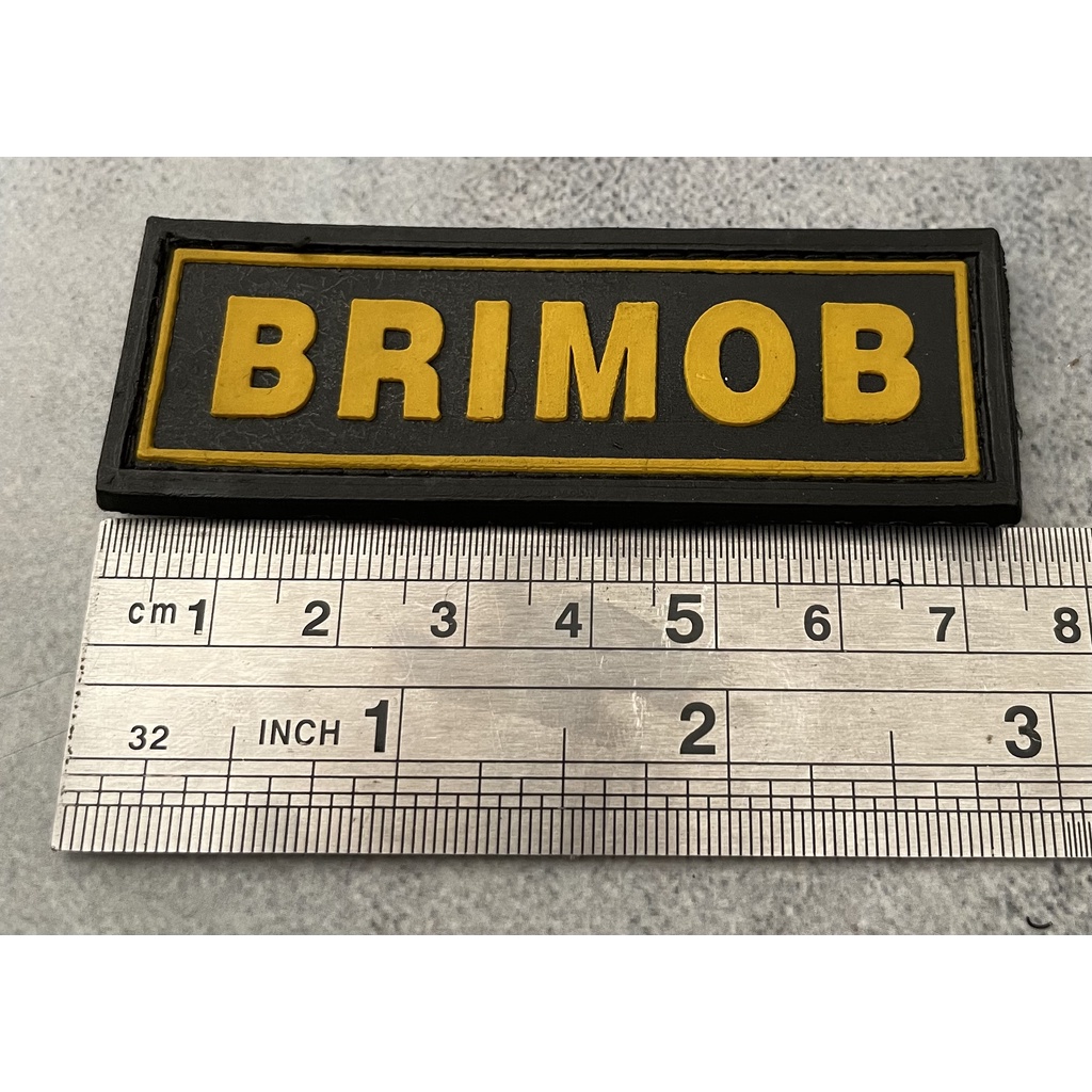 Patch Brimob (Kecil) - Patch Velcro Brimob - Prepetan