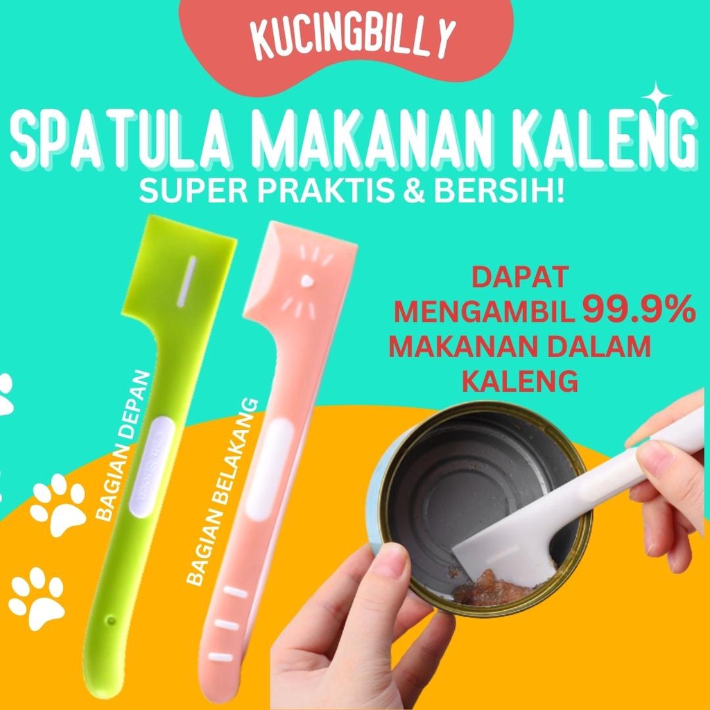 SENDOK SPATULA KALENG KUCING ANJING