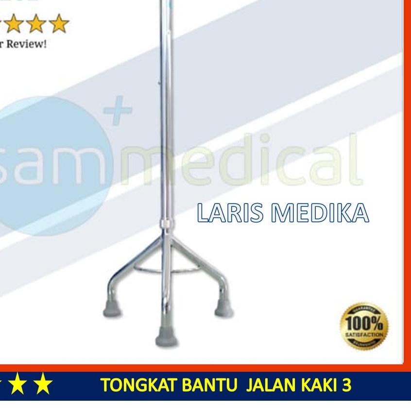 Tongkat Jalan Kaki 3 / Tongkat Orang Tua / Tongkat Jalan/Tongkat Sella