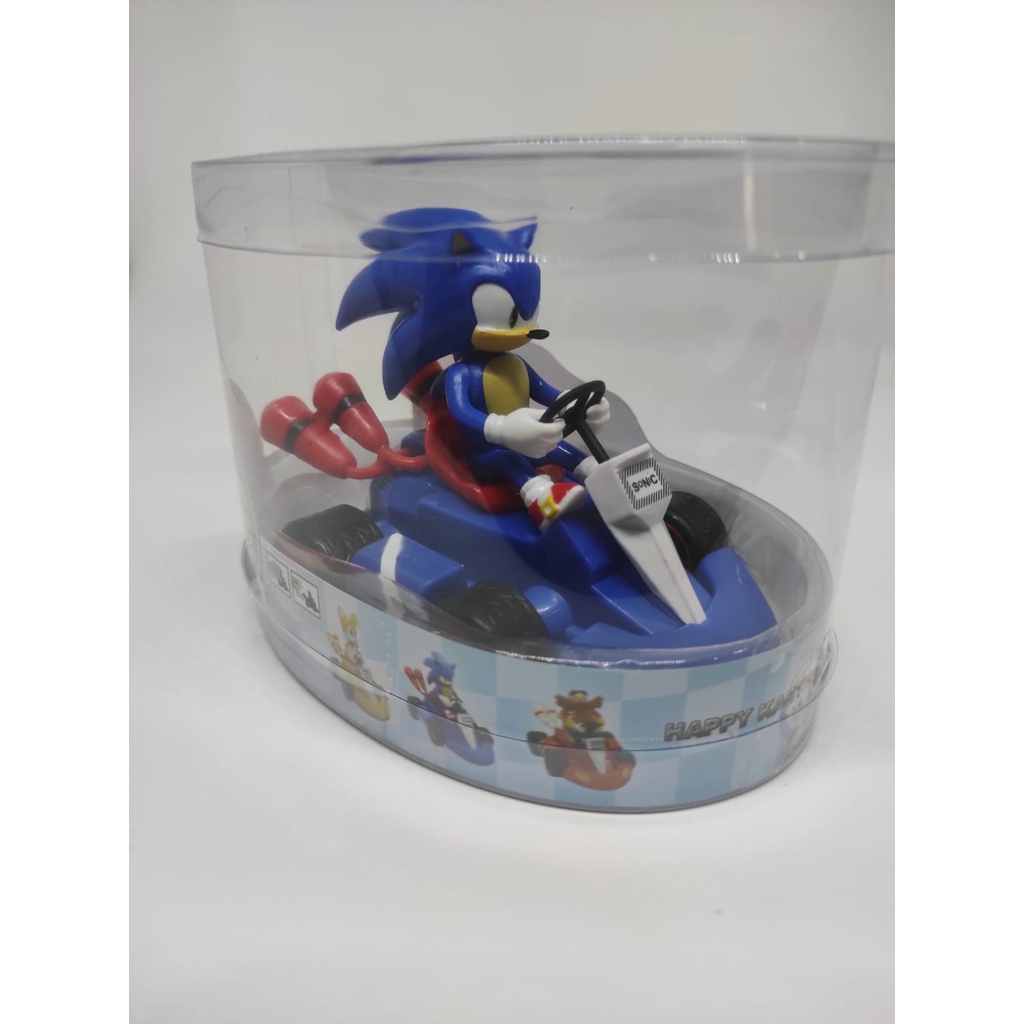 Mainan Sonic Kart Pull Back Happy Karting Paradise Wii Figure Sonic