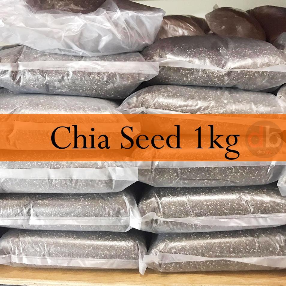 

10.10 MALL Organic Black Chia Seed 1kg grosir
