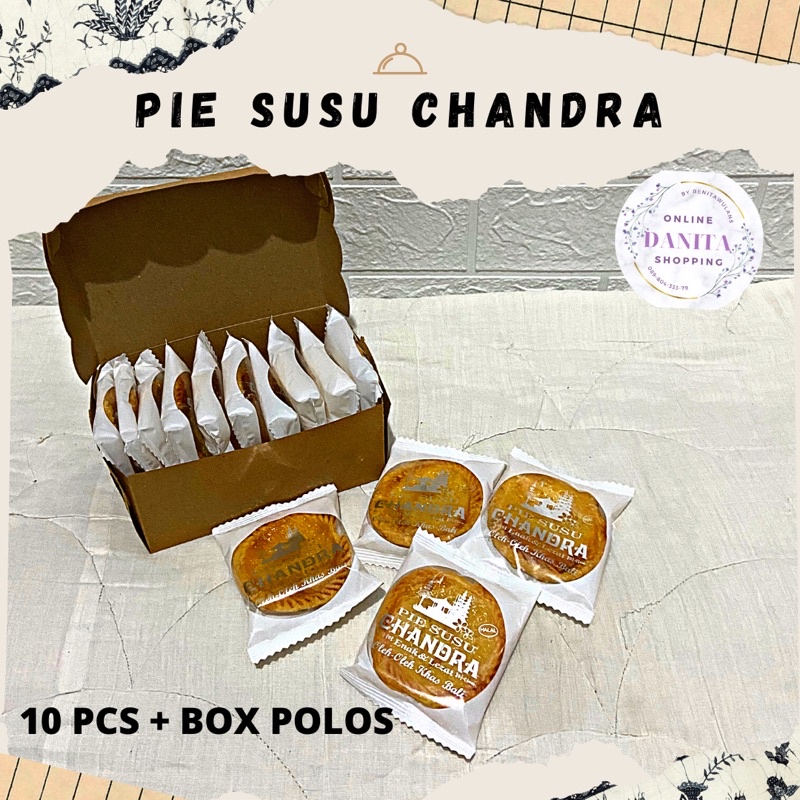 [BALI] - Pie Susu Chandra Original isi 10 Pcs
