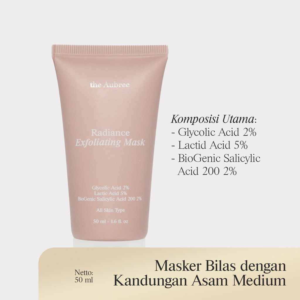 THE AUBREE Radiance Exfoliating Mask &amp; Watermelon Smooth Peeling Gel 50 ml