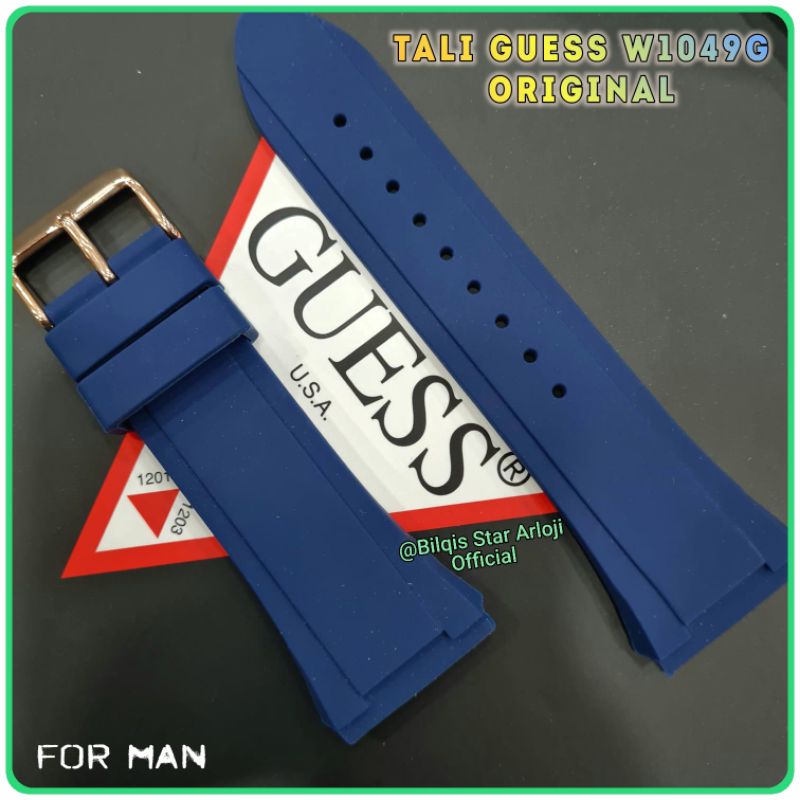 Tali Karet Jam Tangan Guess Pria & Wanita Original