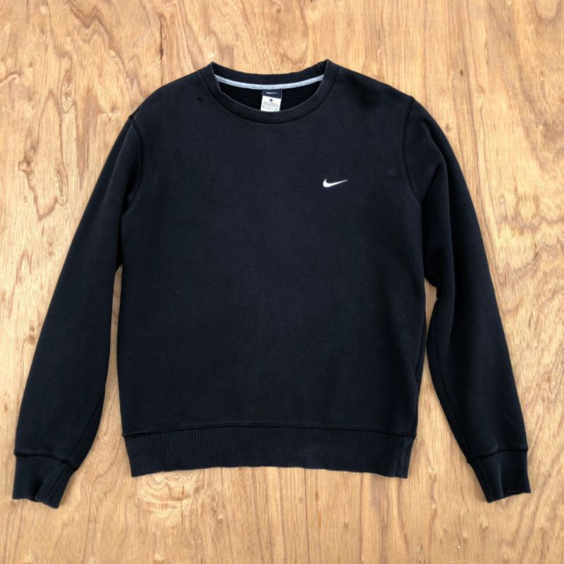 Nike Small Swoosh Crewneck Black