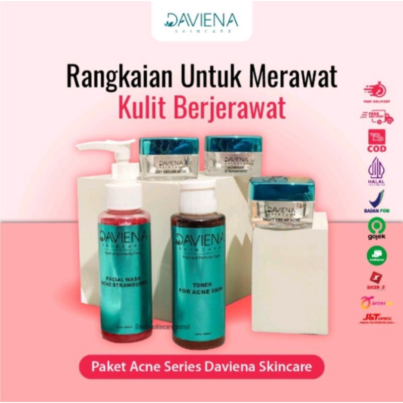 Skincare Daviena Glowing/Acne/ Gold