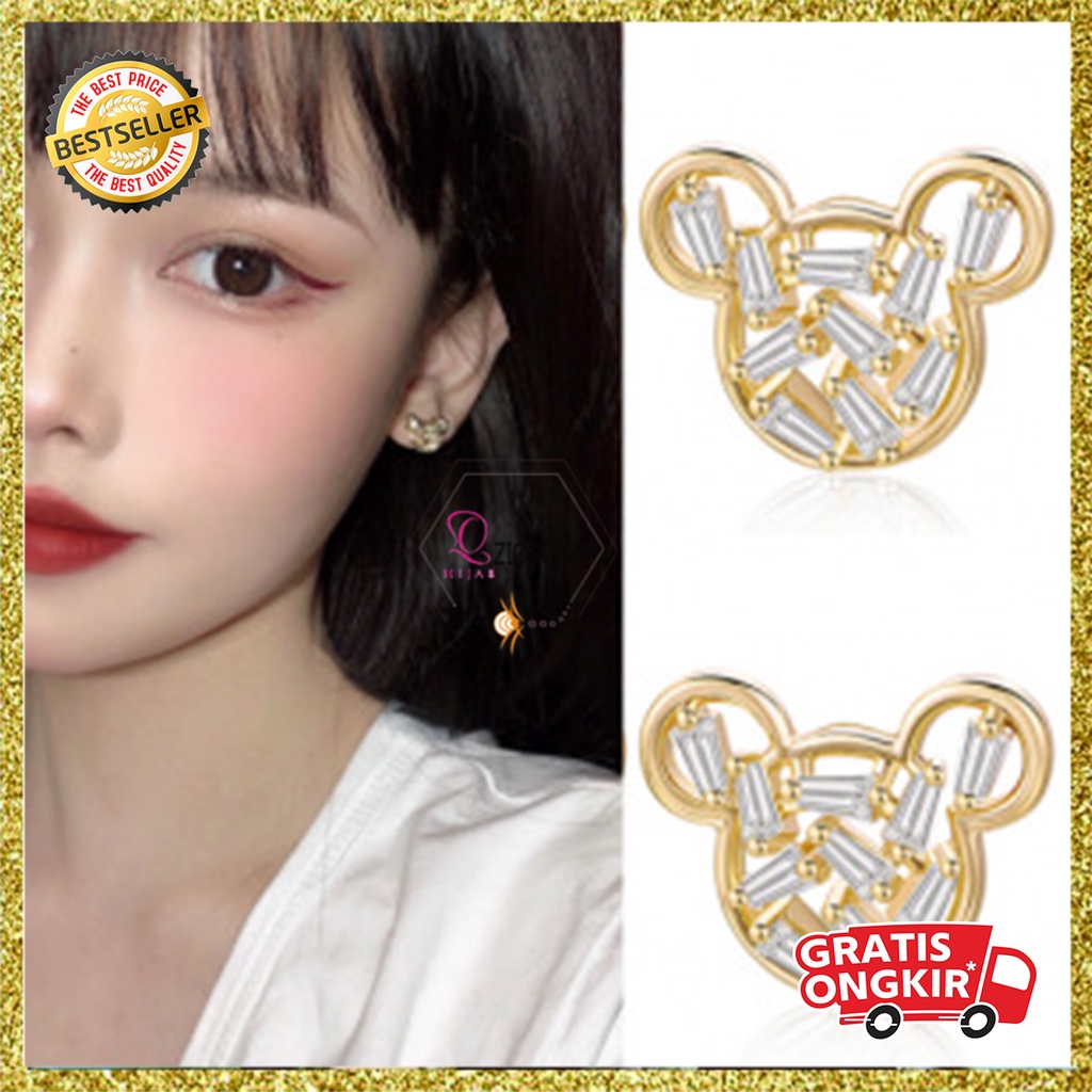 Anting Korea Perempuan Dewasa Motif Kartun Tikus Aksesoris Fashion Style Korea ANT109