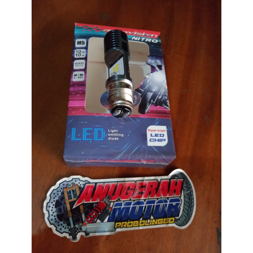 Lampu led depan Autovision bolamp led k1 k3 autovision nitro