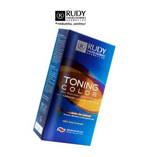 RUDY HADISUWARNO Toning Color Brownish Black