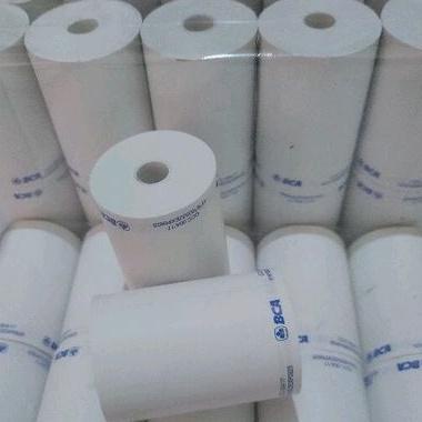 

Terbaik! kertas kasir thermal edc LOGO ukuran 58x40 full tanpa core ,,