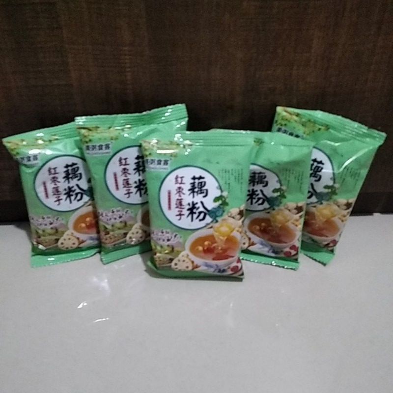 Ou Fen Lotus Roots Powder Eceran Sachetan