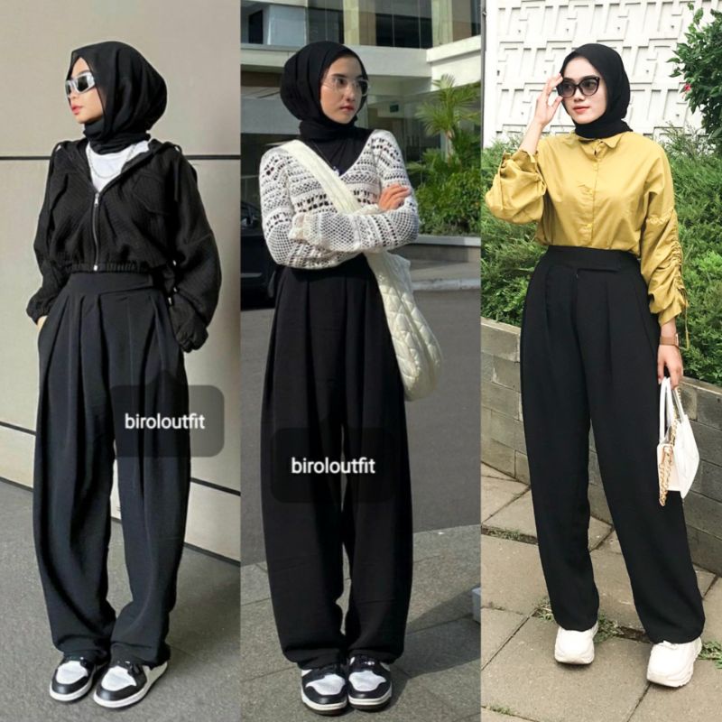 JINIA KULOT PREMIUM/KULOT HIGHWAIST/LOOSE PANTS