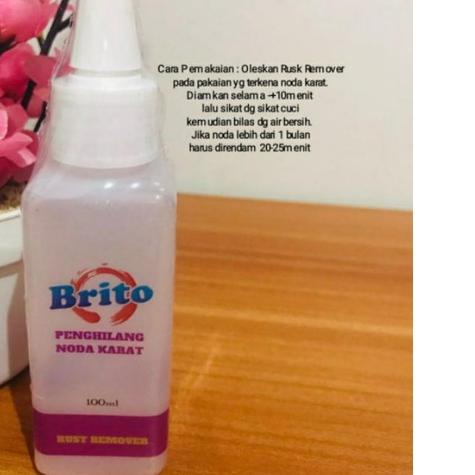 Brito Penghilang Noda Karat Pakaian 100ml