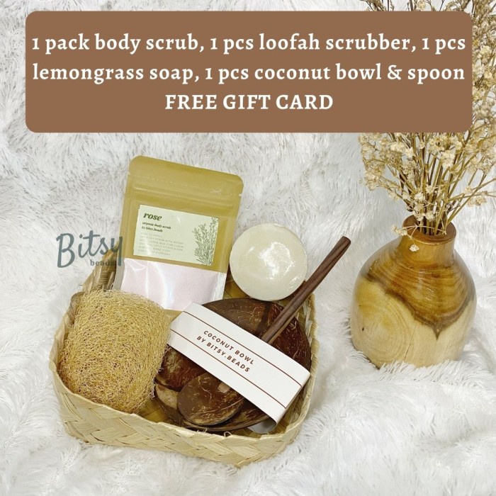 

[ COD ] HAMPERS body spa scented candle pernikahan wedding birthday graduation - single bowl