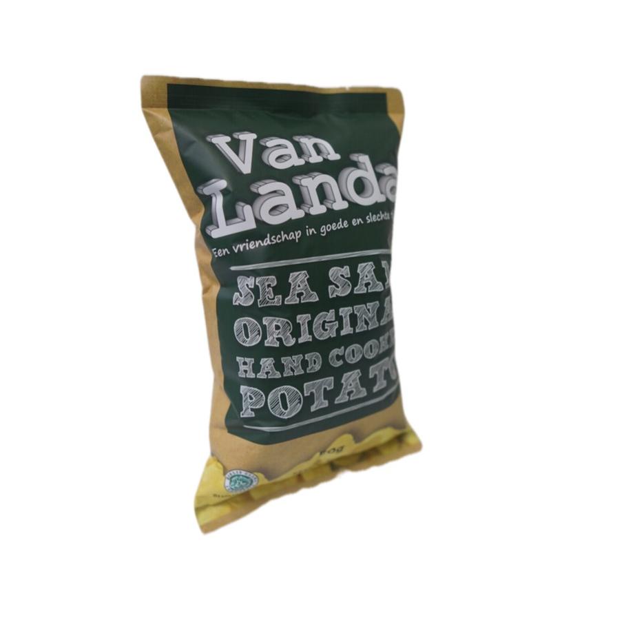 

artIi7I2--Van Landa Potato Chips SEA SALT ORIGINAL Kemasan Signature 50g