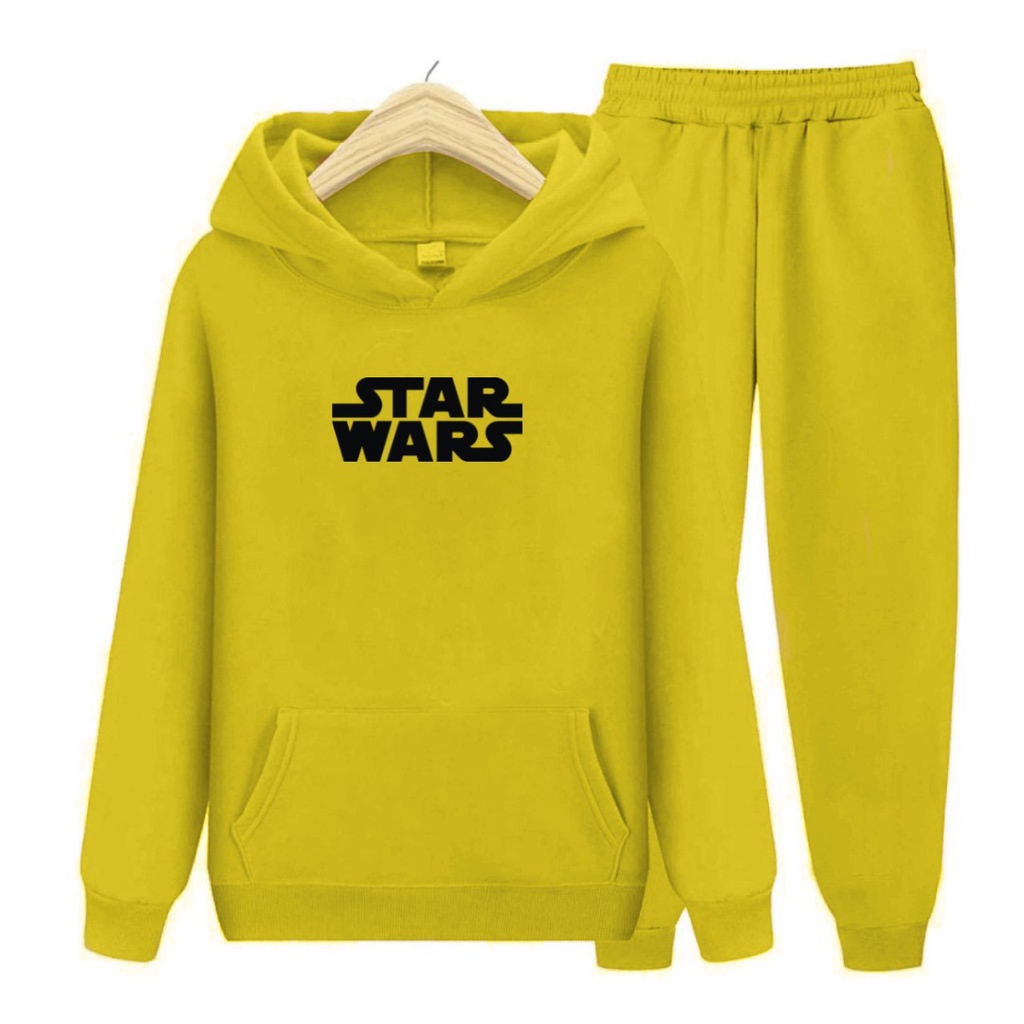 Setelan Anak StarWars Set Hoodie Topi S-XXL