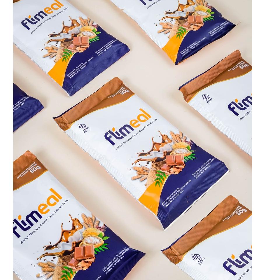 

MALL Flimeal Meal Replacement by Flimty - 1 sachet - Coklat Susu buruan