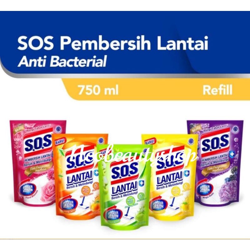SOS Pembersih Lantai 725ml