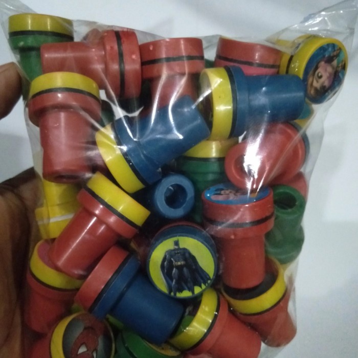 

Promo 50Pcs Mainan Stempel Karakter Limited