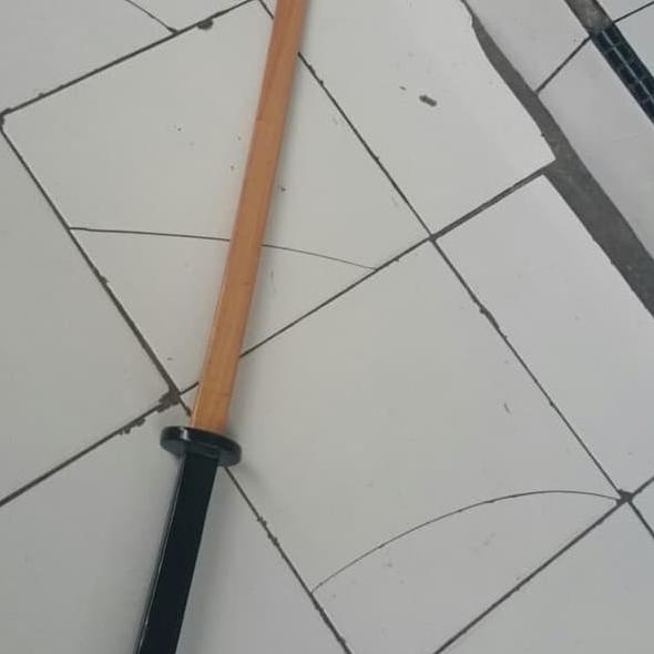 DISCOUNT  7.7 mainan pedang kayu jati ( katana samurai latihan wooden sword ) [KODE 940]