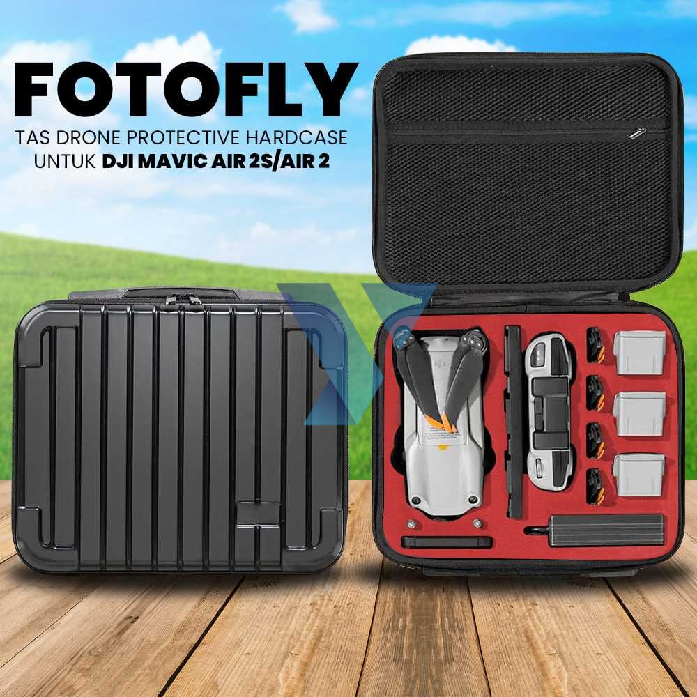 FOTOFLY Tas Drone Protective Hardcase for DJI Mavic Air 2s - D500 ( Al-Yusi )