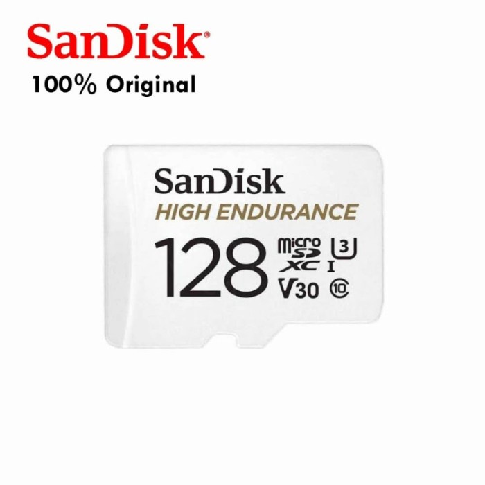 MICROSD SANDISK 128GB/ MICRO SD 128 GB HIGH ENDURANCE VIDEO MONITORING