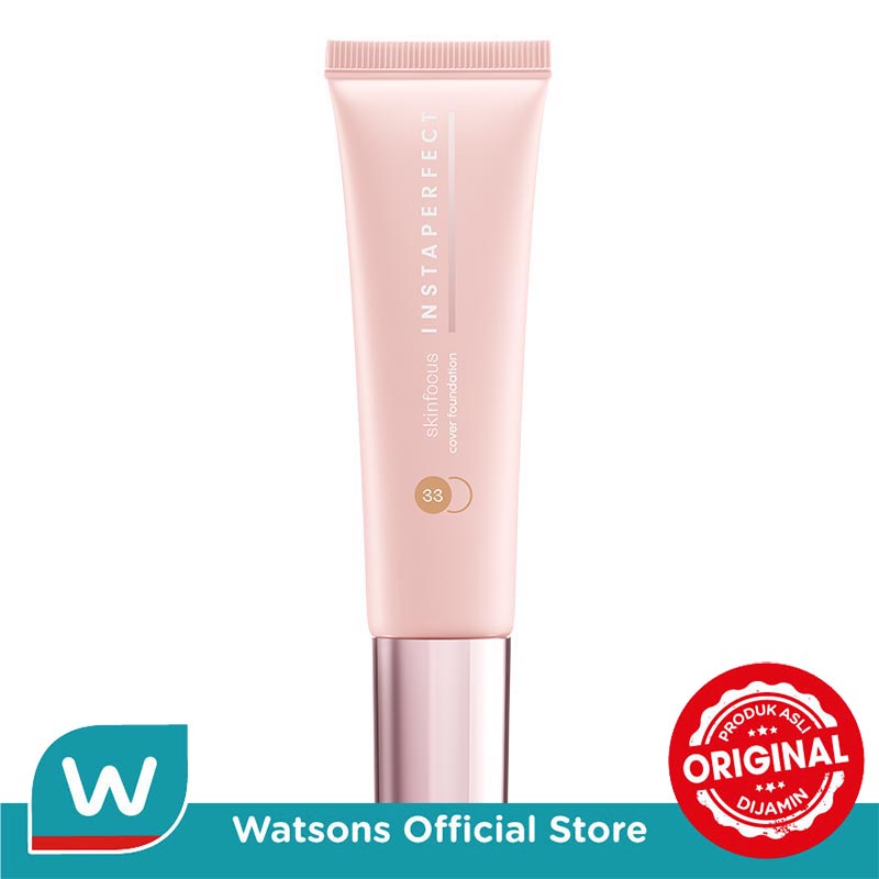 WARDAH Instaperfect Skinfocus Cover Foundation Warm Olive 30 ml