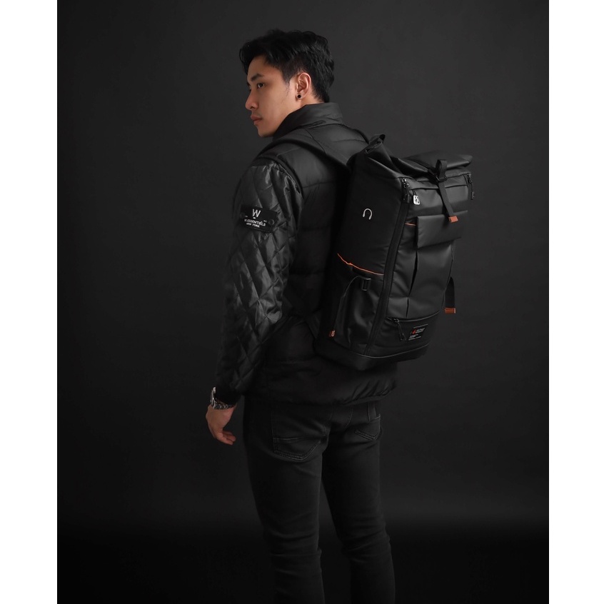 EXCLUSIVE ALBA PROJECT Backpack Vegas 1.0 - Tas Ransel Pria Waterproof Backpack Vegas Pria Tas