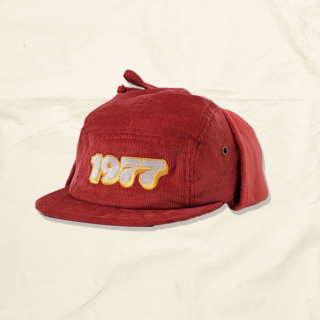 Jimmy and Martin - 5 Panel Earflap Maroon - TP034